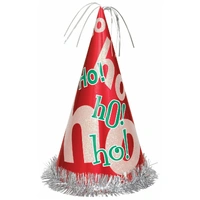 "Ho Ho Ho" Jumbo Party Hat (33cm)