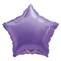 Lavender Star Foil Balloon (45cm)