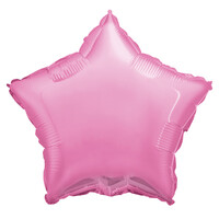 Pastel Pink Star Foil Balloon (45cm)