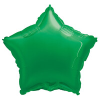 Green Star Foil Balloon (45cm)
