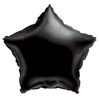Black Star Foil Balloon (45cm)