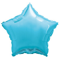 Baby Blue Star Foil Balloon (45cm)