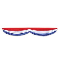 USA Red, White & Blue Fabric Bunting (1.5m)