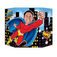 Superhero Photo Prop (90x64cm)