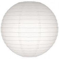 Round White Paper Lantern (30cm)