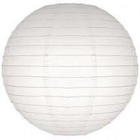 Round White Paper Lantern (30cm)