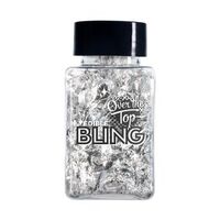 Over The Top Edible Bling Silver Leaf Flakes (2g)