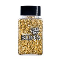 Over The Top Edible Bling Gold Pearls (80g)