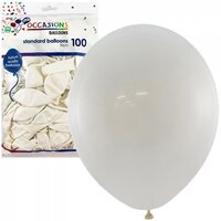 Standard White Latex Balloons (30cm) - Pk 100