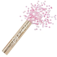 Oh Baby! Pink Confetti Cannon