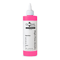 Fluoro Pink High Flow Acrylic Paint (250ml)