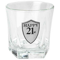 21st Birthday Whisky Glass (210ml)