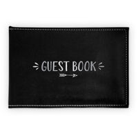 Black Hard Cover Guest Book