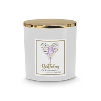 21st Birthday Scented Glass Candle