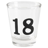 18th Birthday Shot Glass