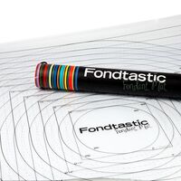 Fondtastic Large Fondant Rolling Mat (77x77cm) - Pk 2