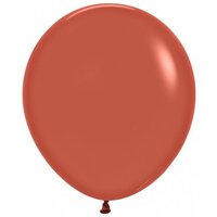 46cm Fashion Terracotta Latex Balloons - Pk 25
