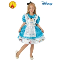 Child's Deluxe Alice In Wonderland Costume