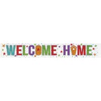 Holographic "Welcome Home" Banner (2.7m)