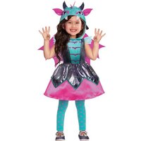 Kids' Mystic Dragon Dress w/ Hood & Wings