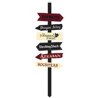 Harry Potter Halloween Directional Sign Post (1.2m)