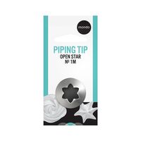 Mondo No. 1M Open Star Piping Tip