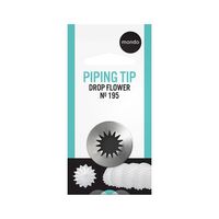 Mondo No. 195 Drop Flower Piping Tip
