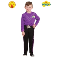 Kids Lachy Purple Wiggle Deluxe Costume