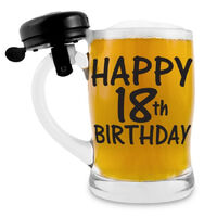 18th Birthday Beer Stein w/ Bell*