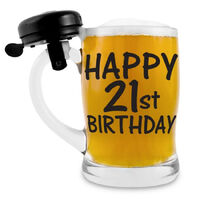 21st Birthday Beer Stein w/ Bell