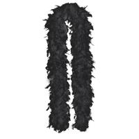 Black Feather Boa (2m)