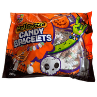 Halloween Candy Bracelets - Pk 24