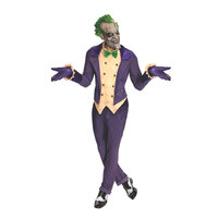 Adults Arkham City Joker Costume - M-L