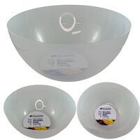 Large Reusable Transparent Plastic Serving Bowl (4L)