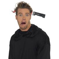 Bloody Knife Through Head Headband