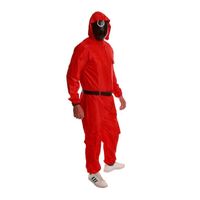 Adults' Squid Game Hooded Jumpsuit - XL
