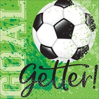 "Goal Getter" Soccer Theme Napkins - Pk 36