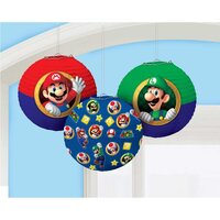 Super Mario Bros. Paper Lanterns - Pk 3