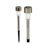 Stainless Steel Outdoor Solar Light Stake (31x4.5cm)*