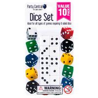 6-Sided Dice Value Pack - Pk 10