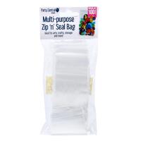 Resealable Plastic Cellophane Bags (10x5cm) - Pk 100*