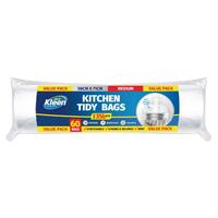 Medium White Kitchen Tidy Garbage Bin Liners (35L) - Pk 60