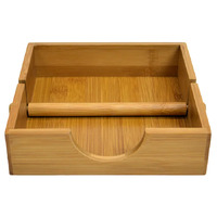 Bala Napkin Holder Bamboo 19x19x5cm