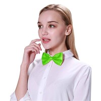 Lime Green Adjustable Bow Tie