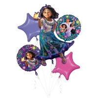 Encanto Foil Balloon Bouquet 5 Pack