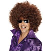 Brown Mega Afro Wig