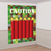 Minecraft TNT Wall Scene Decoration