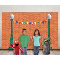 Customisable Sesame Street Backdrop Kit