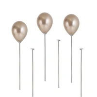 Natural Paper Balloon Sticks (50cm) - Pk 100
