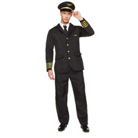 Adult's Airline Pilot Costume